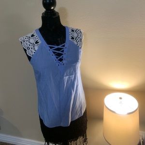 Express lace top